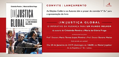 Lançamento de Livro (IN)JUSTIÇA GLOBAL